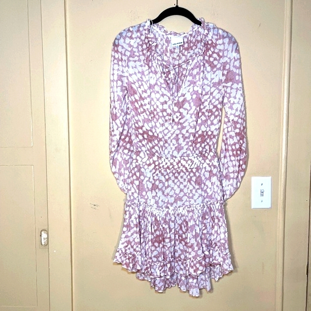 Skylar + Madison Pink and White Mini Dress - Picture 5 of 11
